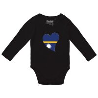 Baby Body Nauru Flagge Herz