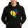 Unisex Hoodie Neukaledonien Flagge Herz