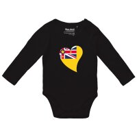 Baby Body Niue Flagge Herz