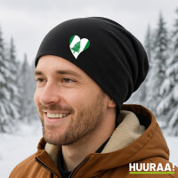 Beanie Norfolk Flagge Herz