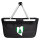 Einkaufskorb faltbar Norfolk Flagge Herz 20 Liter Black