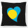 Kissen Palau Flagge Herz 40x40cm