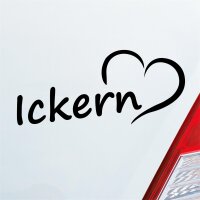 Autoaufkleber Ickern ca. 18x8cm