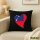 Kissen Samoa Flagge Herz 40x40cm