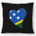 Kissen Salomonen Flagge Herz 40x40cm