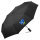 Regenschirm Salomonen Flagge Herz 98cm Schwarz