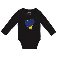 Baby Body Tokelau Flagge Herz