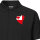 Herren Polo Shirt Tonga Flagge Herz