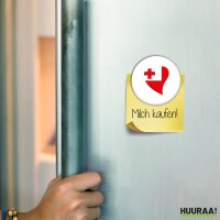 Magnet Tonga Flagge Herz 59mm K&uuml;hlschrankmagnet