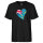 Herren T-Shirt Tuvalu Flagge Herz