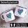 Emaille Tasse Tuvalu Flagge Herz 300ml Vintage