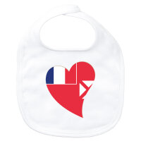 Baby L&auml;tzchen Wallis und Futuna Flagge Herz...