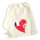 Turnbeutel Wallis und Futuna Flagge Herz 12 Liter