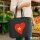 Filz Shopper Vietnam Flagge Herz 22 Liter