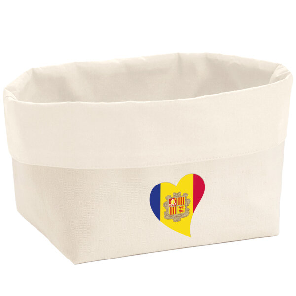 Organizer Andora Flagge Herz