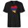 Herren T-Shirt Armenien Flagge Herz