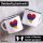 Emaille Tasse Armenien Flagge Herz 300ml Vintage