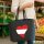 Filz Shopper Österreich Flagge Herz 22 Liter