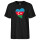 Herren T-Shirt Aserbaidschan Flagge Herz