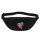 Bauchtasche Aserbaidschan Flagge Herz 2,5 Liter Black