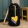 Seesack Bosnien und Herzegowina Flagge Herz 20 Liter Black