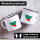 Emaille Tasse Bulgarien Flagge Herz 300ml Vintage