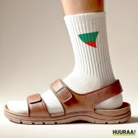 Unisex Socken Bulgarien Flagge Herz Baumwolle