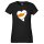 Damen T-Shirt Zypern Flagge Herz