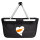 Einkaufskorb faltbar Zypern Flagge Herz 20 Liter Black