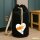 Seesack Zypern Flagge Herz 20 Liter Black
