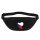 Bauchtasche Tschechische Republik Flagge Herz 2,5 Liter Black