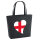 Filz Shopper England Flagge Herz 22 Liter