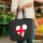 Filz Shopper England Flagge Herz 22 Liter