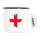Emaille Tasse England Flagge Herz 300ml Vintage