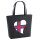 Filzshopper Färöer Flagge Herz, 22 Liter