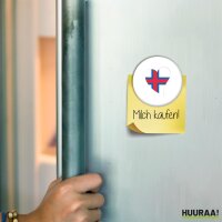 Magnet F&auml;r&ouml;er Flagge Herz 59mm...