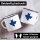 Emaille Tasse Finnland Flagge Herz 300ml Vintage