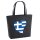 Filzshopper Griechenland Flagge Herz, 22 Liter