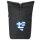 Kurierrucksack Griechenland Flagge Herz 30-44 Liter Black Melange