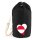 Seesack Grönland Flagge Herz 20 Liter Black