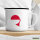 Emaille Tasse Grönland Flagge Herz 300ml Vintage