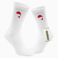 Unisex Socken Gr&ouml;nland Flagge Herz Baumwolle