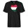 Herren T-Shirt Ungarn Flagge Herz