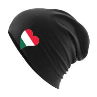 Beanie Ungarn Flagge Herz