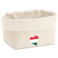 Organizer Ungarn Flagge Herz