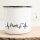 Emaille Tasse Punk Vintage 300ml