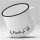 Emaille Tasse Punk Vintage 300ml