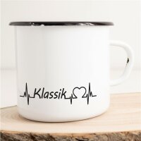 Emaille Tasse Klassik Vintage 300ml