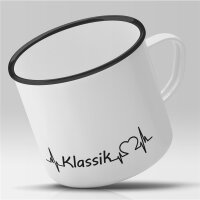 Emaille Tasse Klassik Vintage 300ml