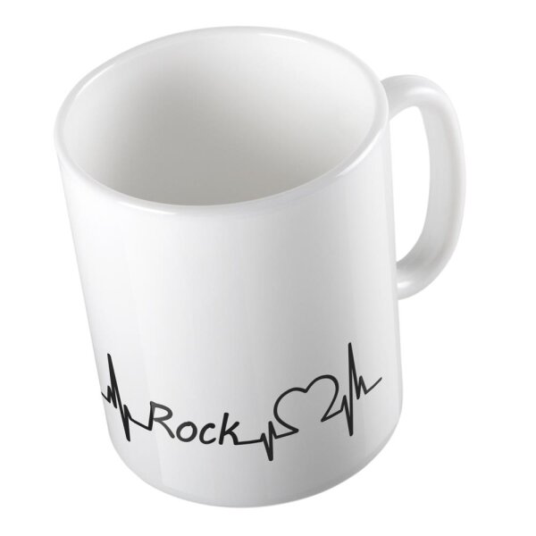 Kaffeetasse Rock Weiß 330ml